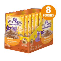 Wellness Appetizing Mousse whipped texture close-up highlights appealing, smooth consistency