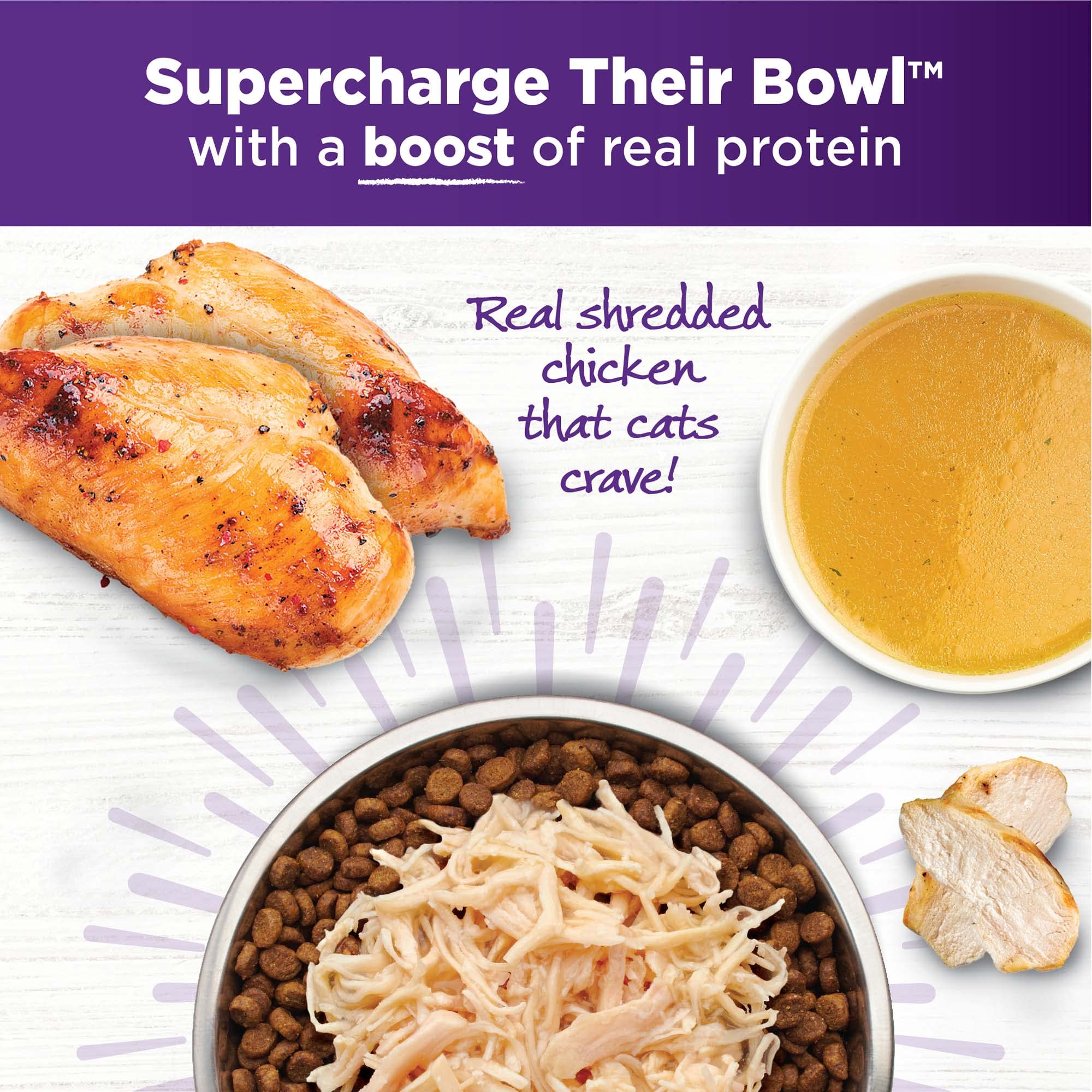 Wellness Bowl Boosters no-mess-single-serve-pouch simplifies feeding