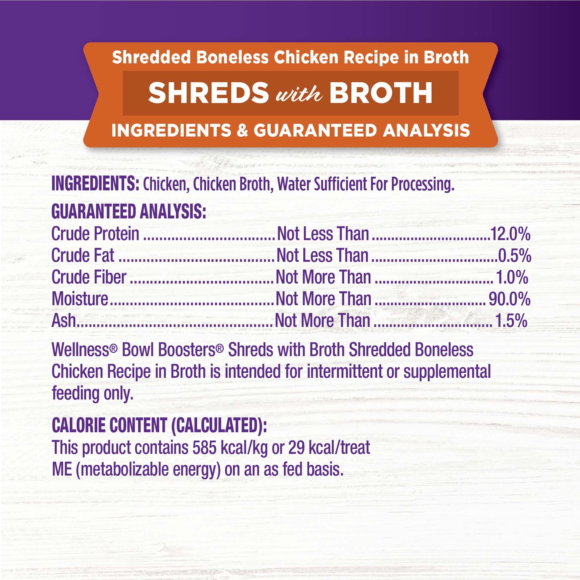 Wellness Bowl Boosters pack-of-12-pouches for easy portioning
