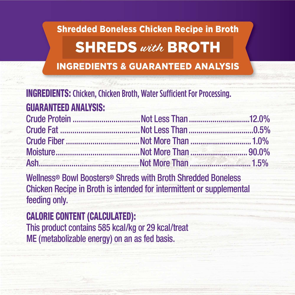 Wellness Bowl Boosters pack-of-12-pouches for easy portioning