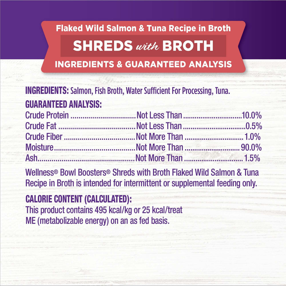 Wellness Bowl Boosters serves at room temperature for aroma and palatability