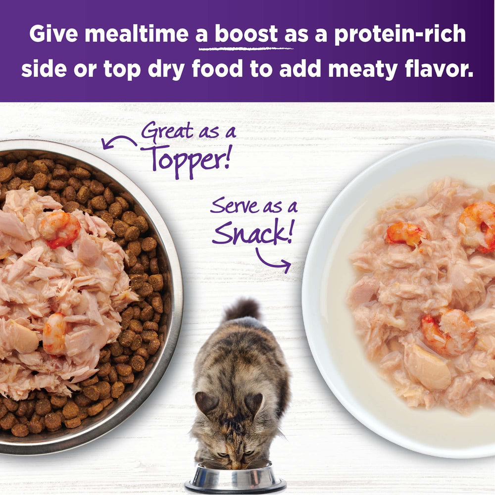 Wellness Bowl Boosters room-temperature serving makes mealtimes easy and inviting.