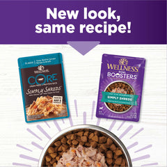 Wellness Bowl Boosters Simply Shreds carrot dice for natural crunch