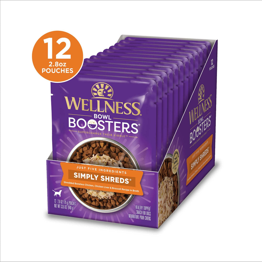 Shredded protein detail from Wellness Bowl Boosters Simply Shreds