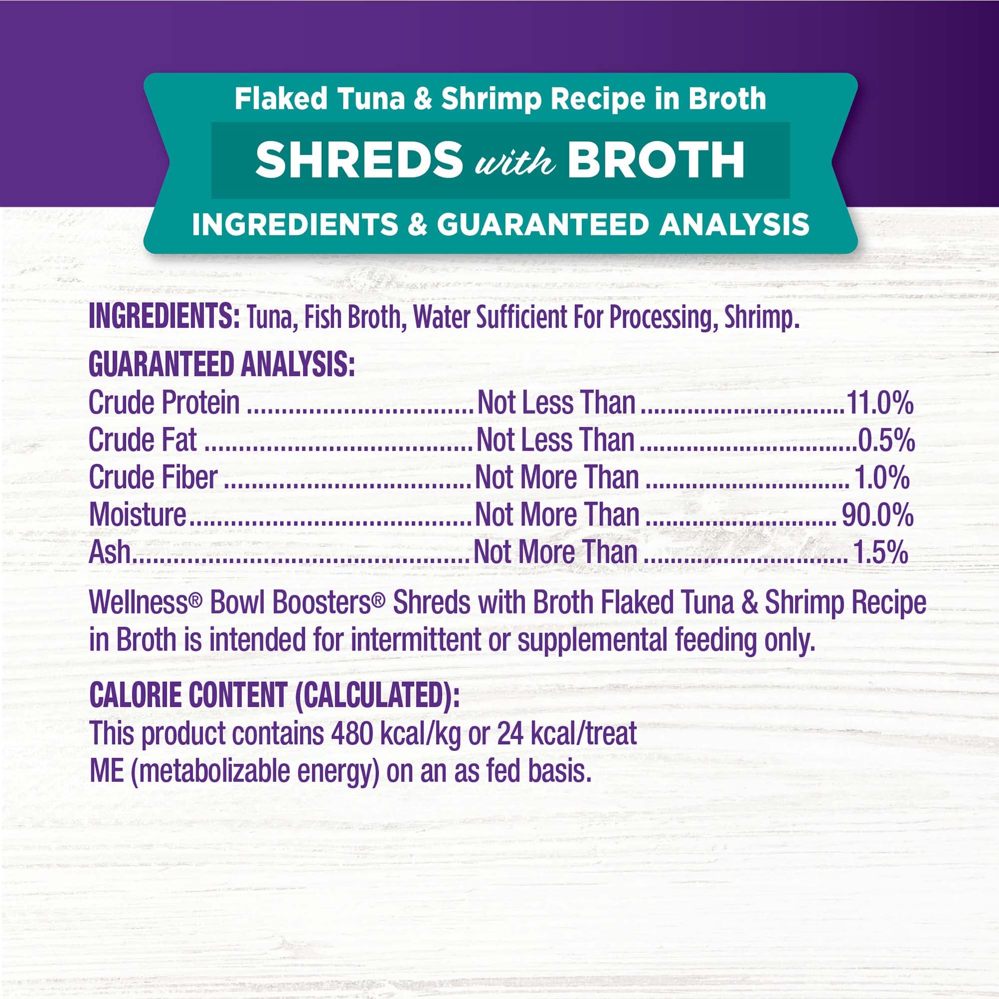 Wellness Bowl Boosters single-serve pouch ensures portion-controlled feeding.