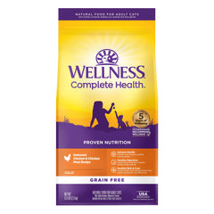Wellness Complete Health cat food with deboned chicken for energy