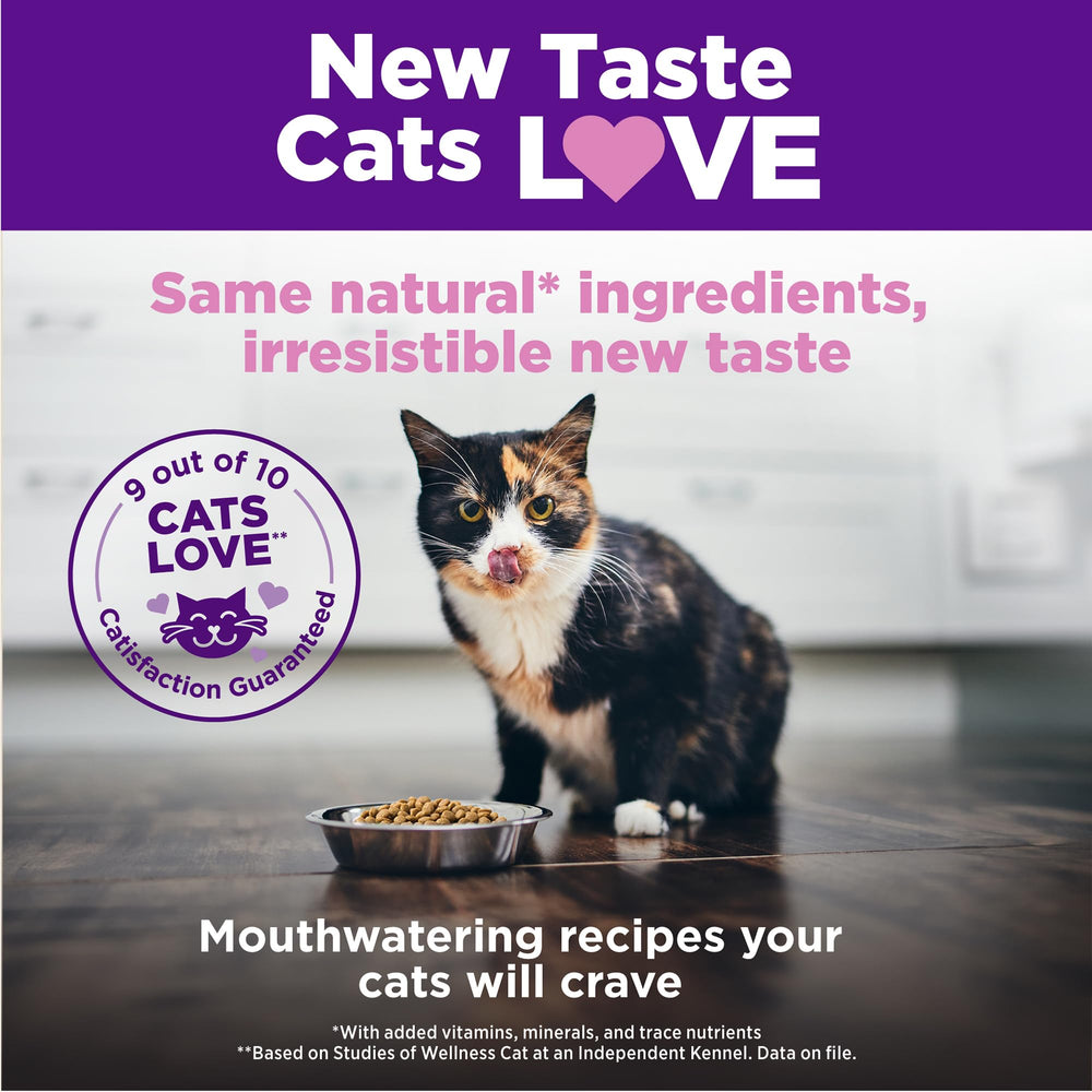 Wellness Complete Health calcium and phosphorus supports strong bones and muscle development in kittens