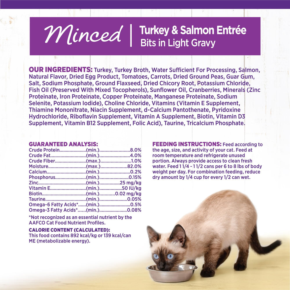 Wellness Complete Health cat enjoying a balanced wet meal.