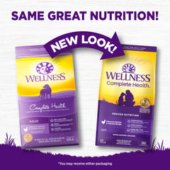 Wellness Complete Health ingredients highlight chicken and oats for wholesome nutrition