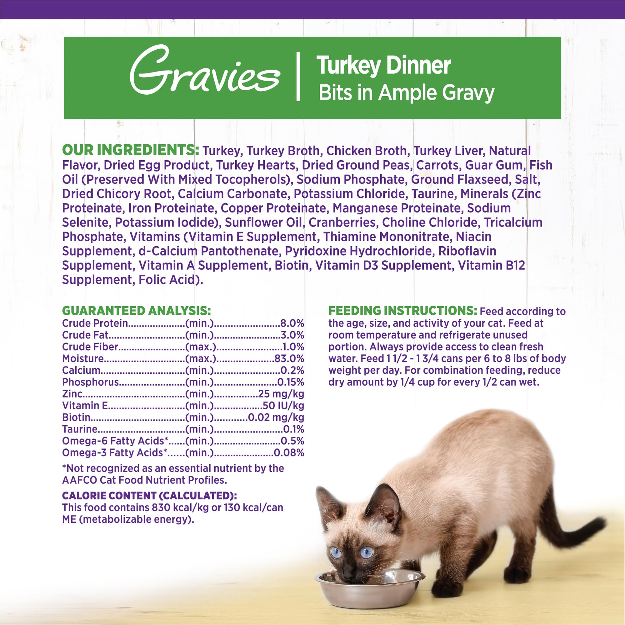 Pack of Wellness Gravies 12-cans on shelf