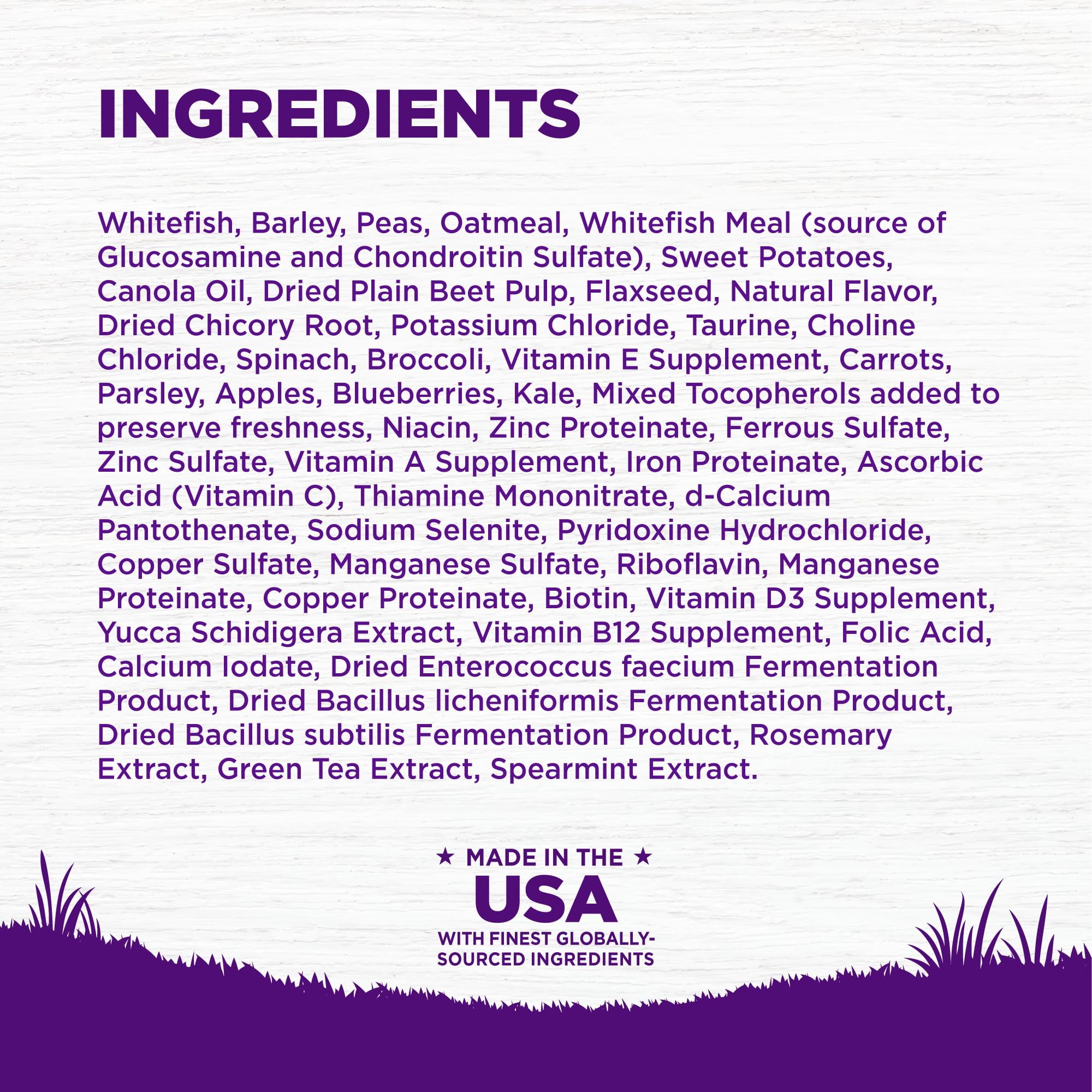 Wellness Complete Health packaging notes no corn, wheat, or soy in formula.
