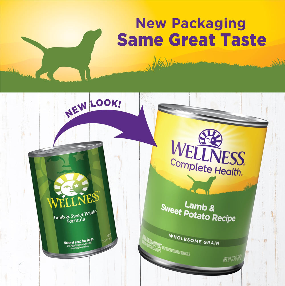 Smooth pate texture featuring lamb and sweet potato in Wellness Pate
