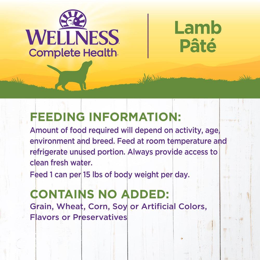 Twelve 12.5 oz cans per pack for convenient feeding with Wellness Pate