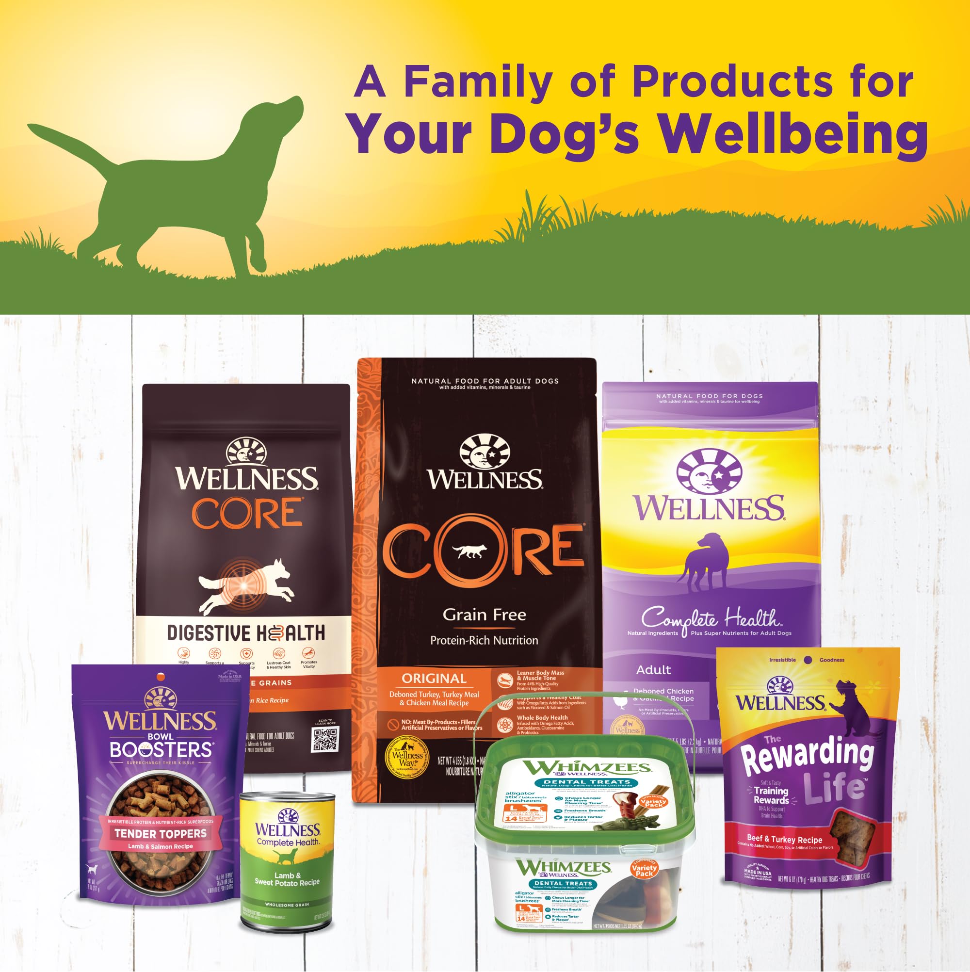 Wholesome grains and real protein in Wellness Pate