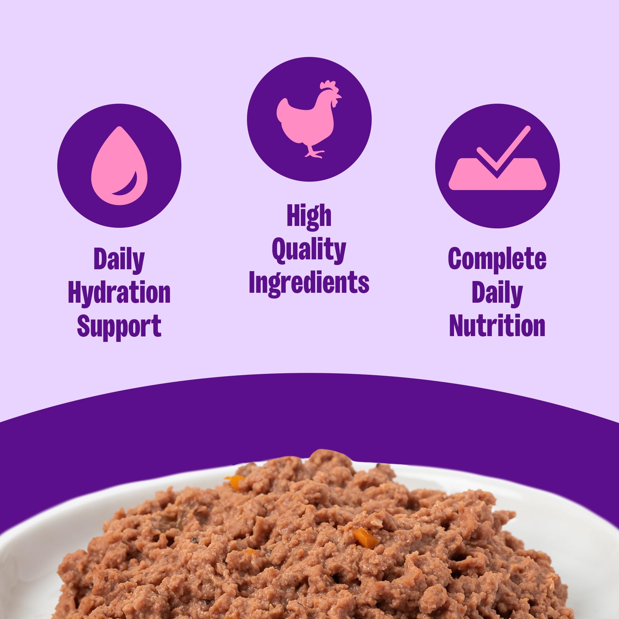 Wellness Complete Health Pate can opened to reveal smooth paté texture