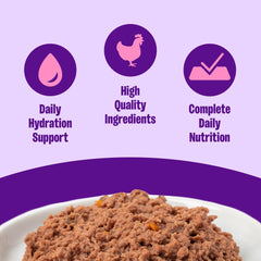 Wellness Complete Health Pate can opened to reveal smooth paté texture
