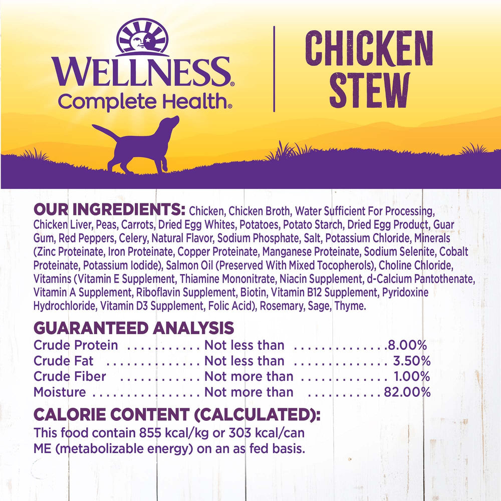 Made in USA Wellness Complete Health Stew in a facility
