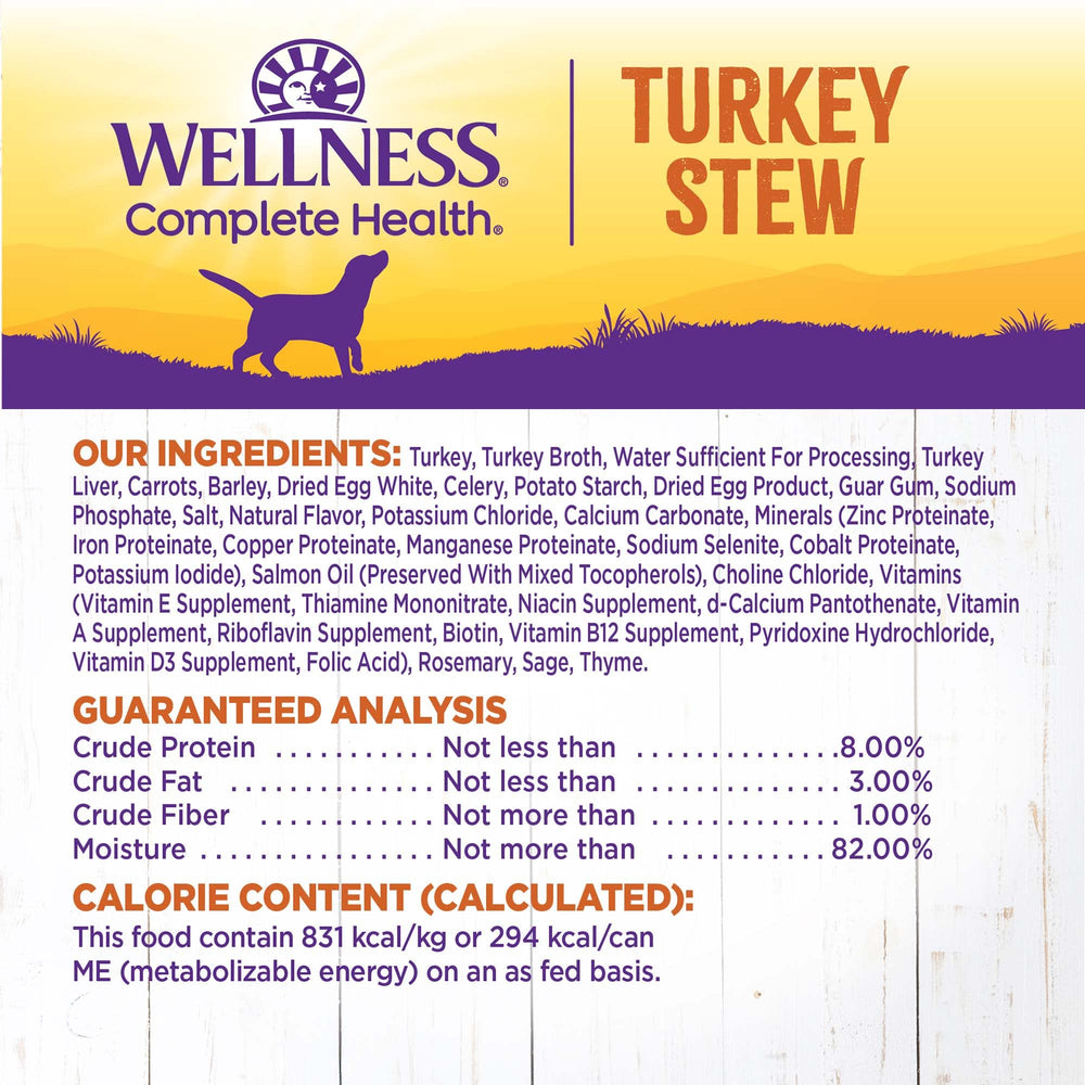 Wellness Complete Health Stew made without corn, wheat, or soy