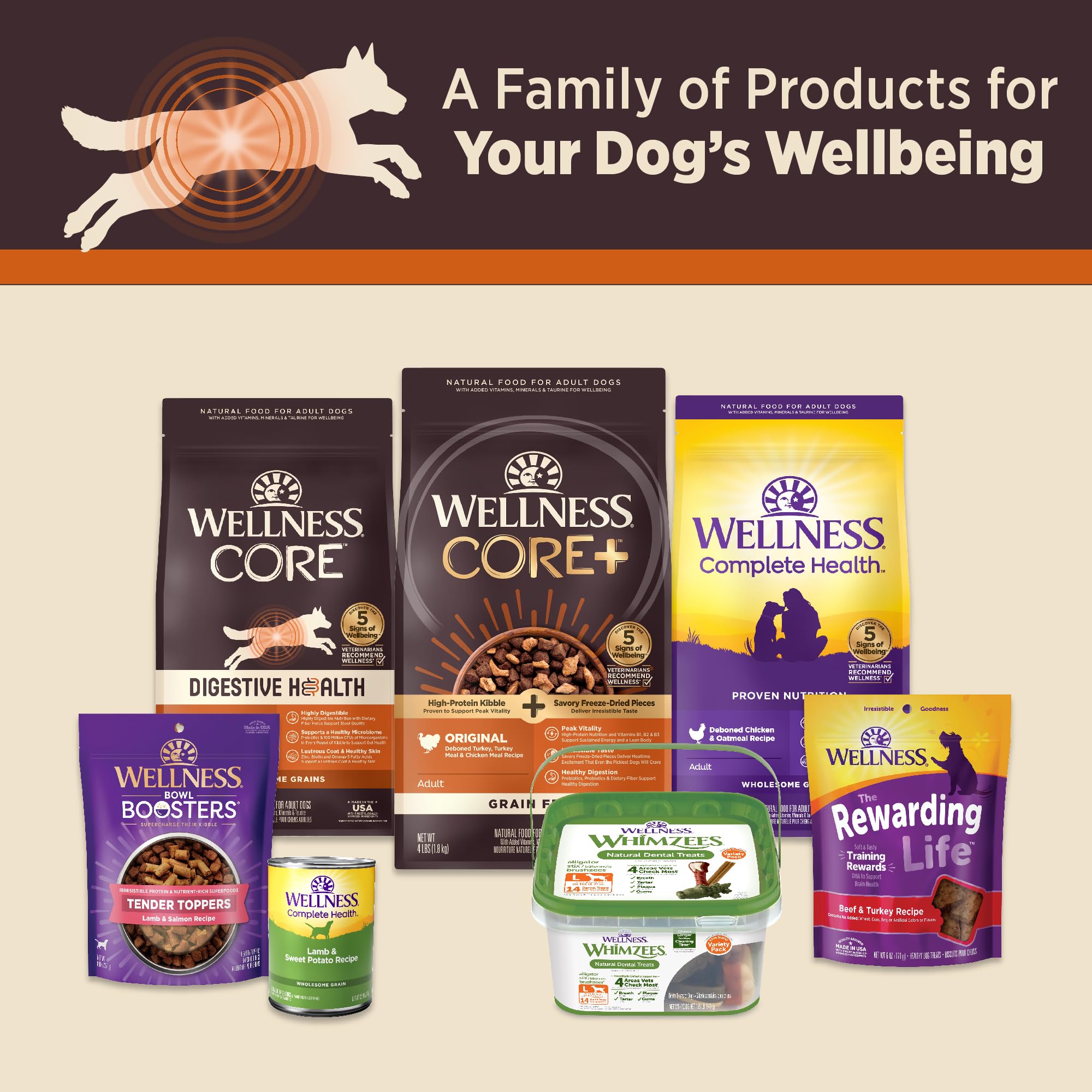 Wellness CORE Digestive Health Pate supports immune health and a healthy coat.