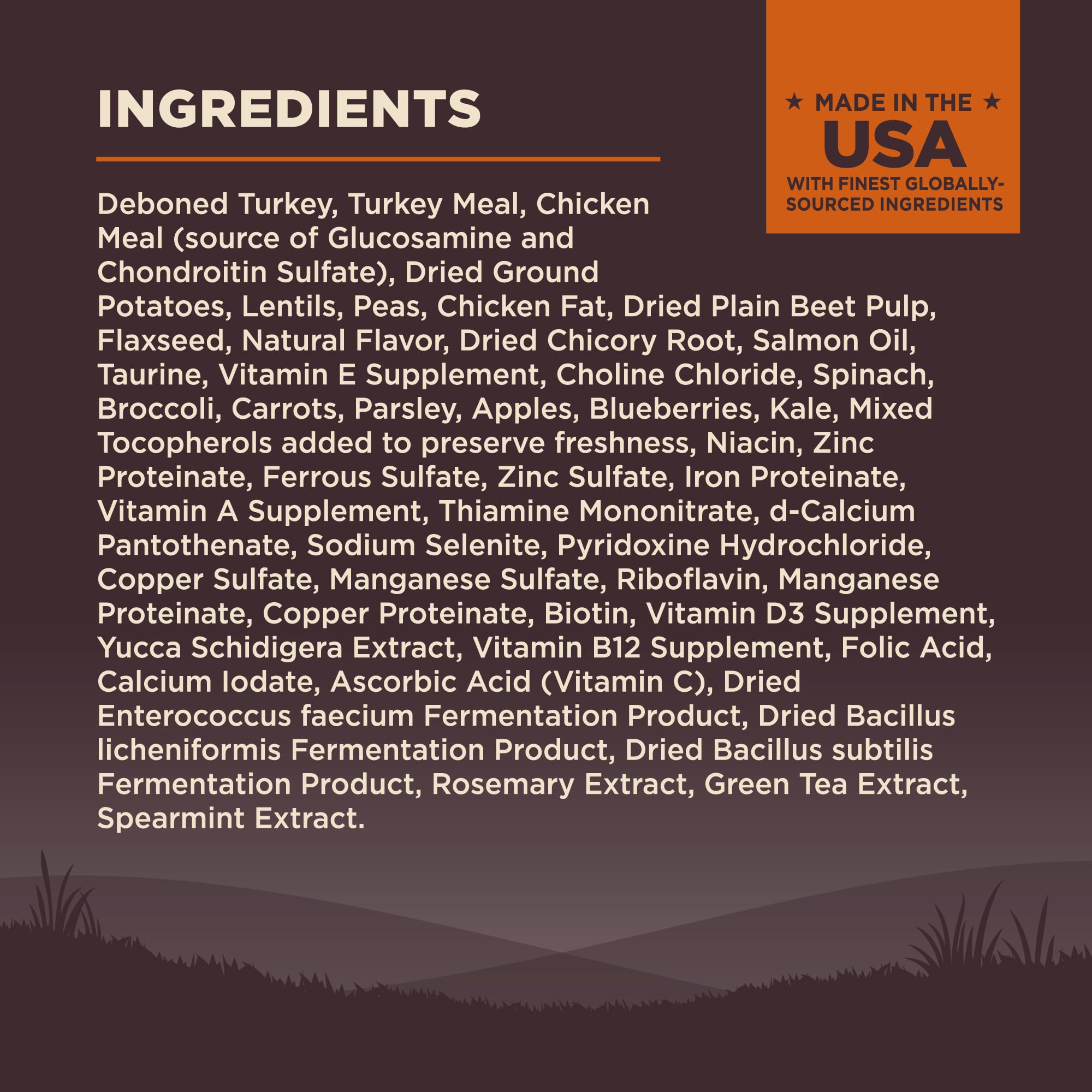 Wellness CORE glucosamine-dog-joints emphasizes joint support.