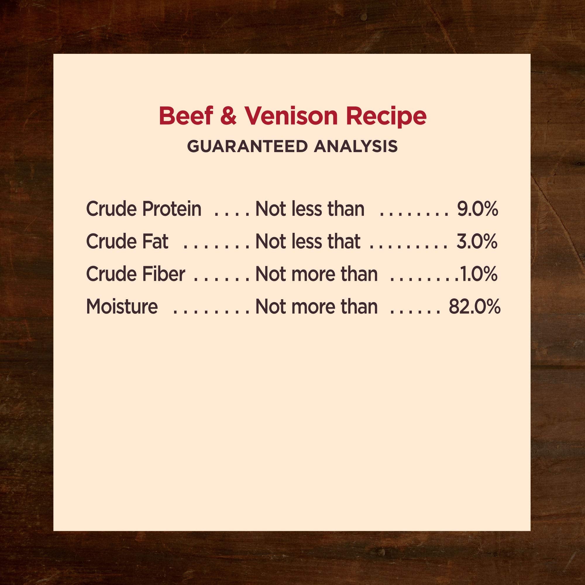 Wellness CORE Hearty Cuts real beef venison pieces for adult dogs.