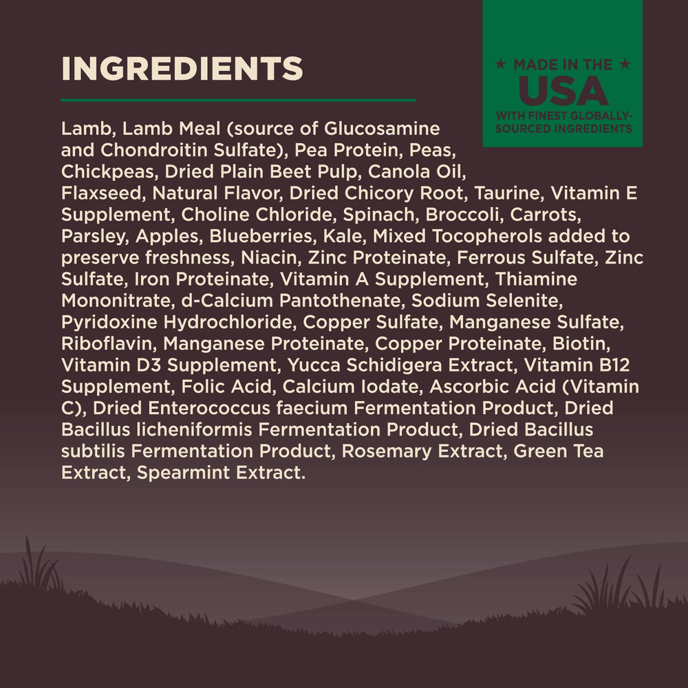 Kibble texture from Wellness CORE emphasizing grain-free, corn-free, soy-free formulation