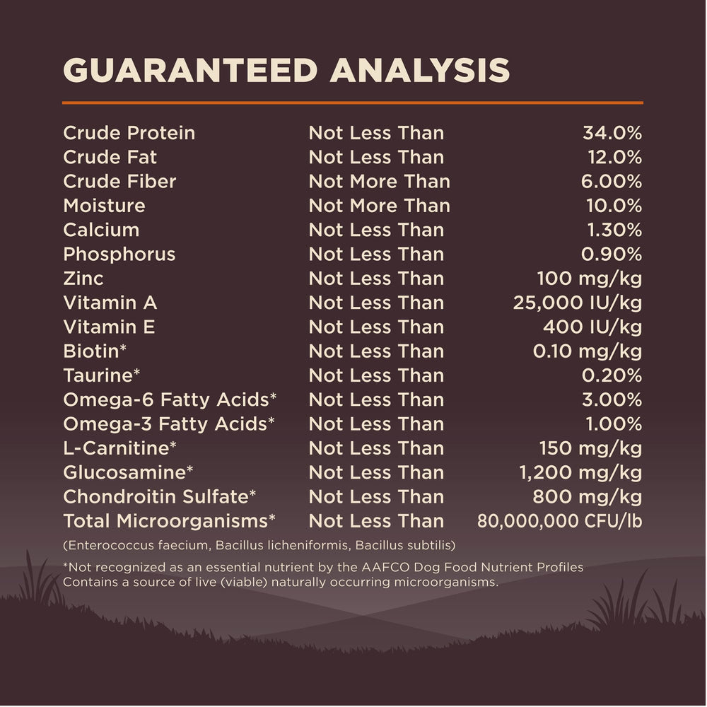 Wellness CORE Large Breed Puppy omega-fats label stressing skin and coat nourishment.