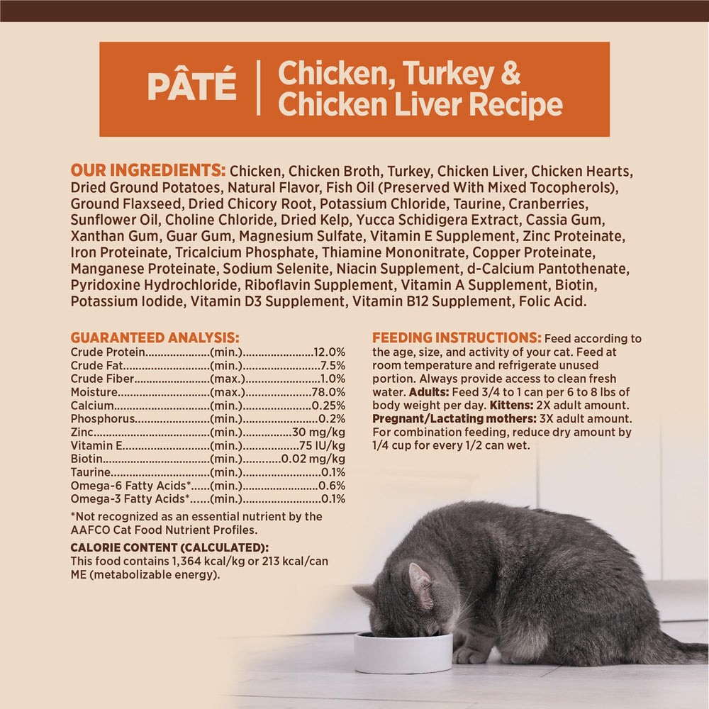 Wellness CORE+ Pate team of nutritionists and veterinarians—trusted formulation.