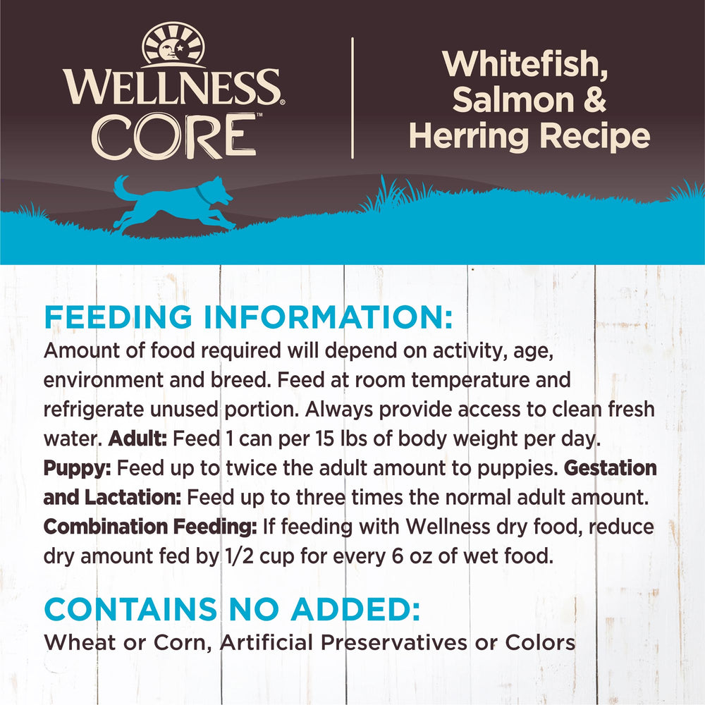Wellness CORE Pate omega blend close-up supports skin and coat health