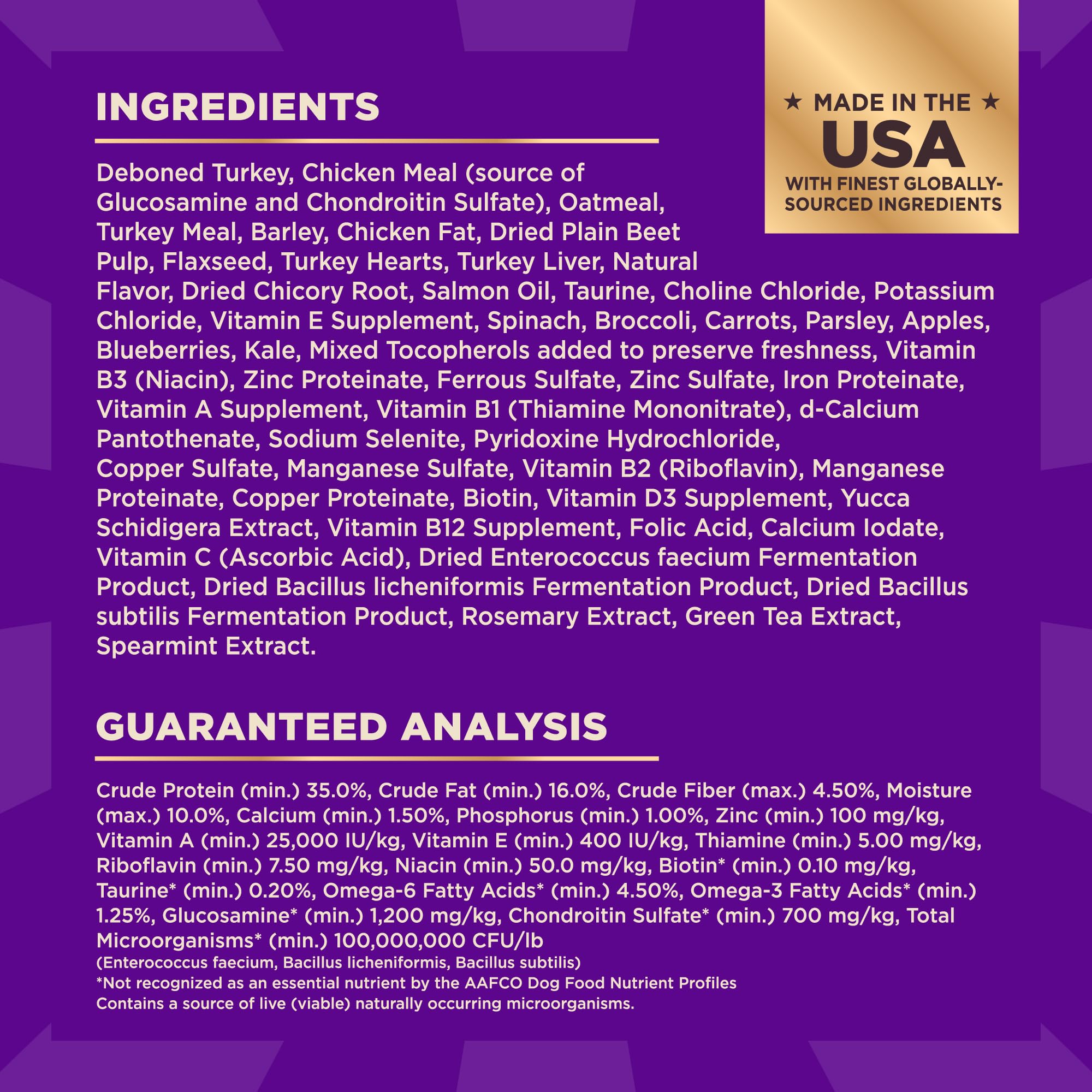 No corn, wheat, or soy in Wellness CORE+ formula highlights premium ingredients.