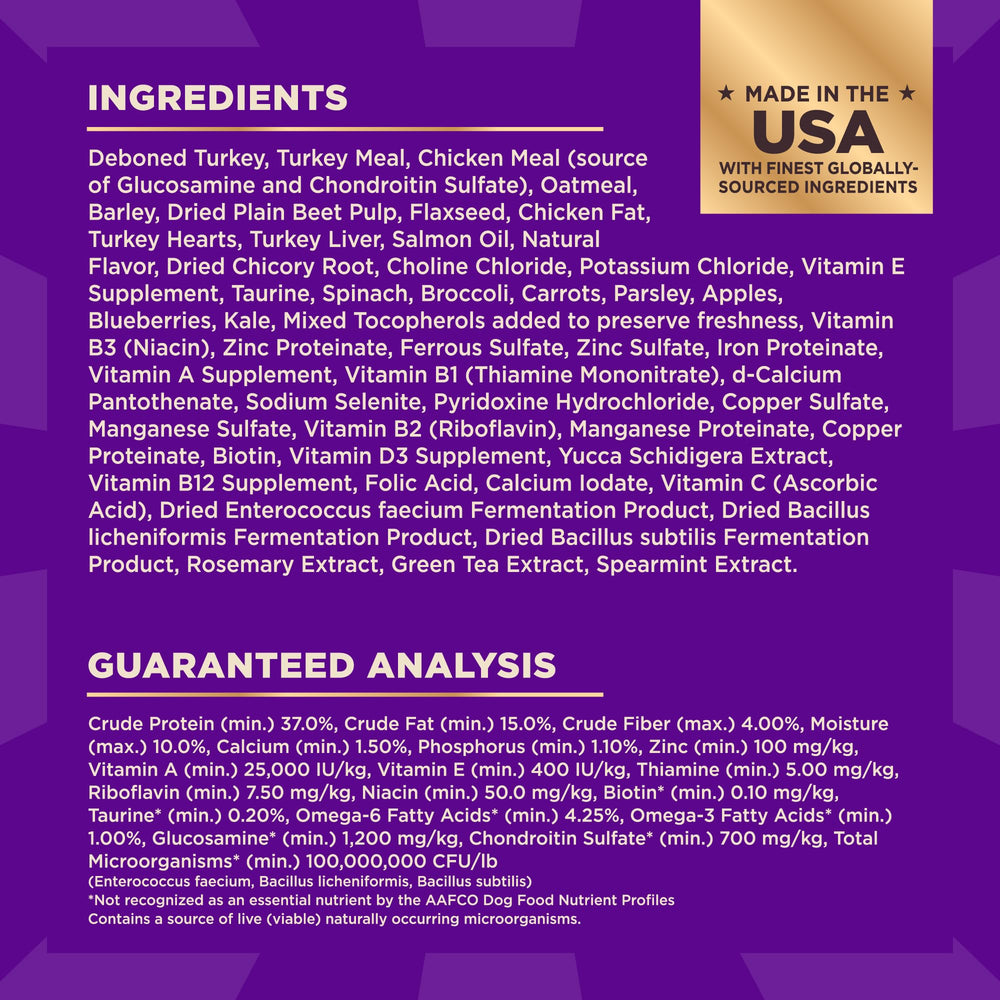 Wellness CORE+ no corn, wheat, or soy claim on product packaging