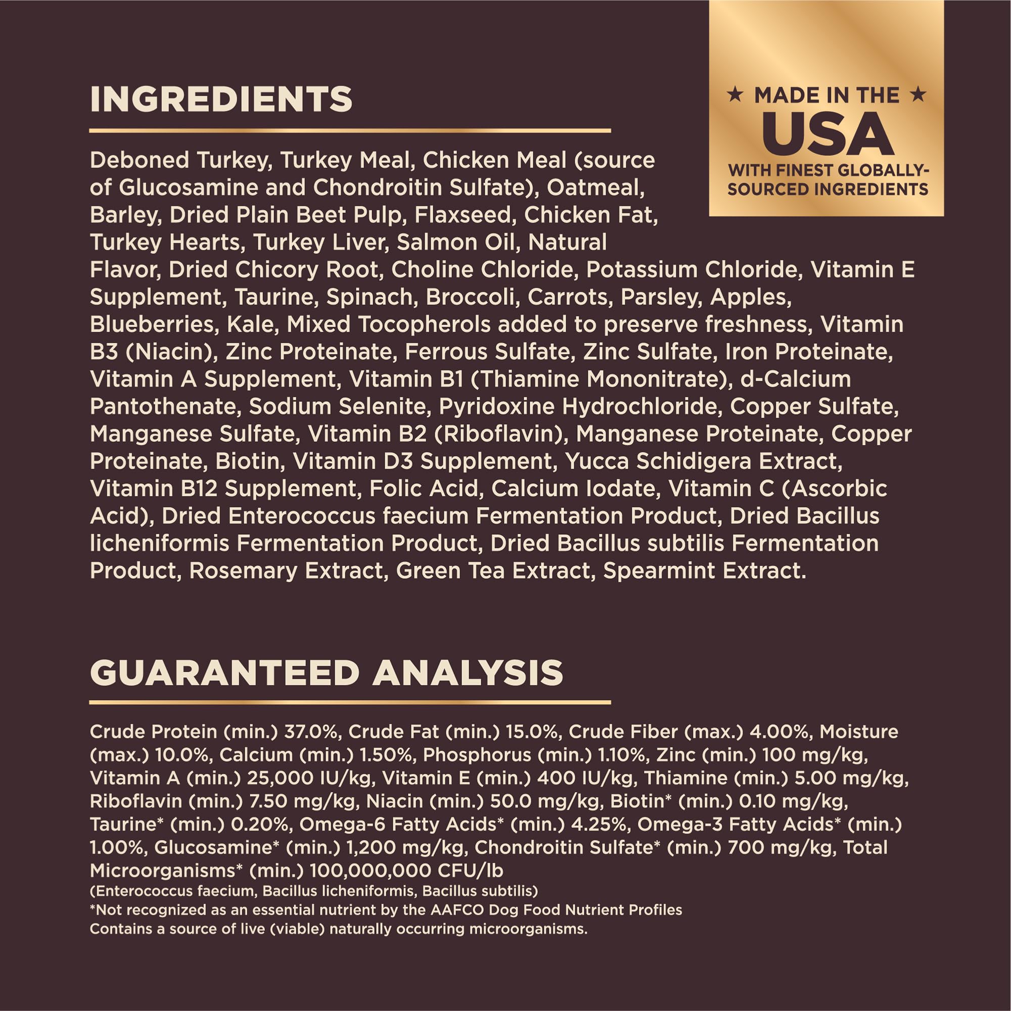 Wellness CORE+ packaging showing natural ingredients and no corn, wheat, or soy