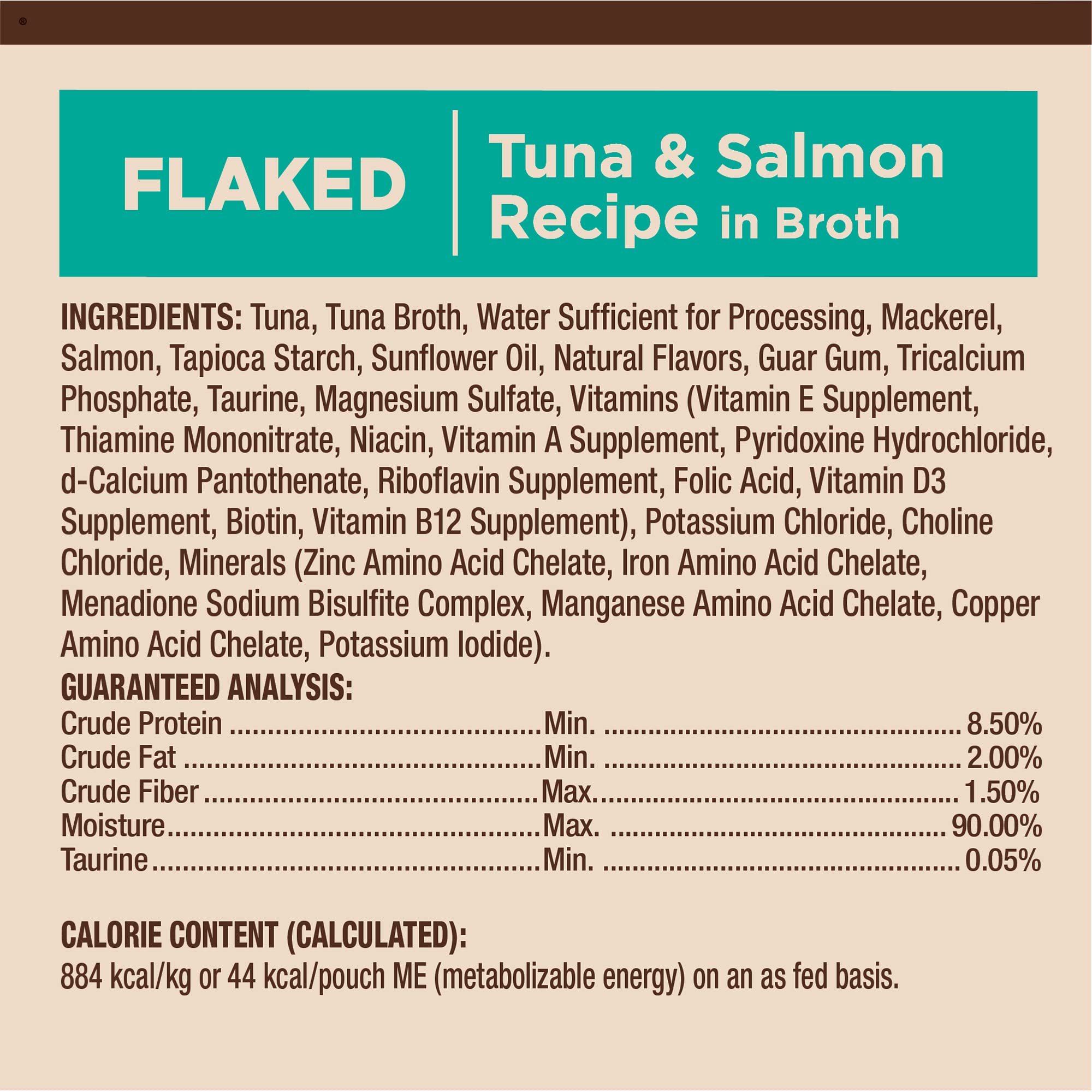Real meat flakes provide crave-worthy texture and aroma.