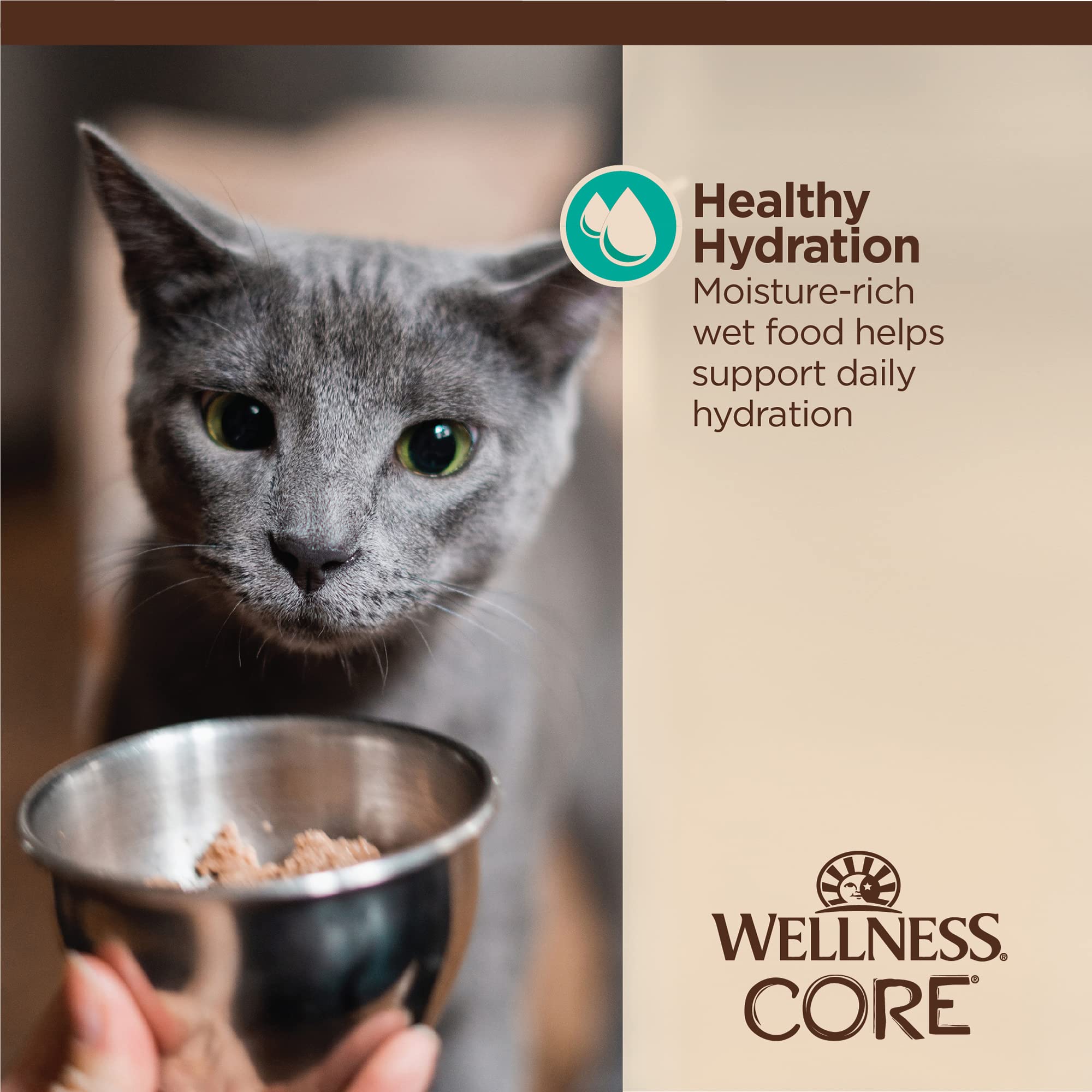 Single-serve pouch supports convenient portion control.