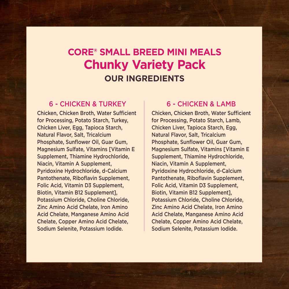 Wellness CORE bowl served shows appetizing texture and meal-time appeal
