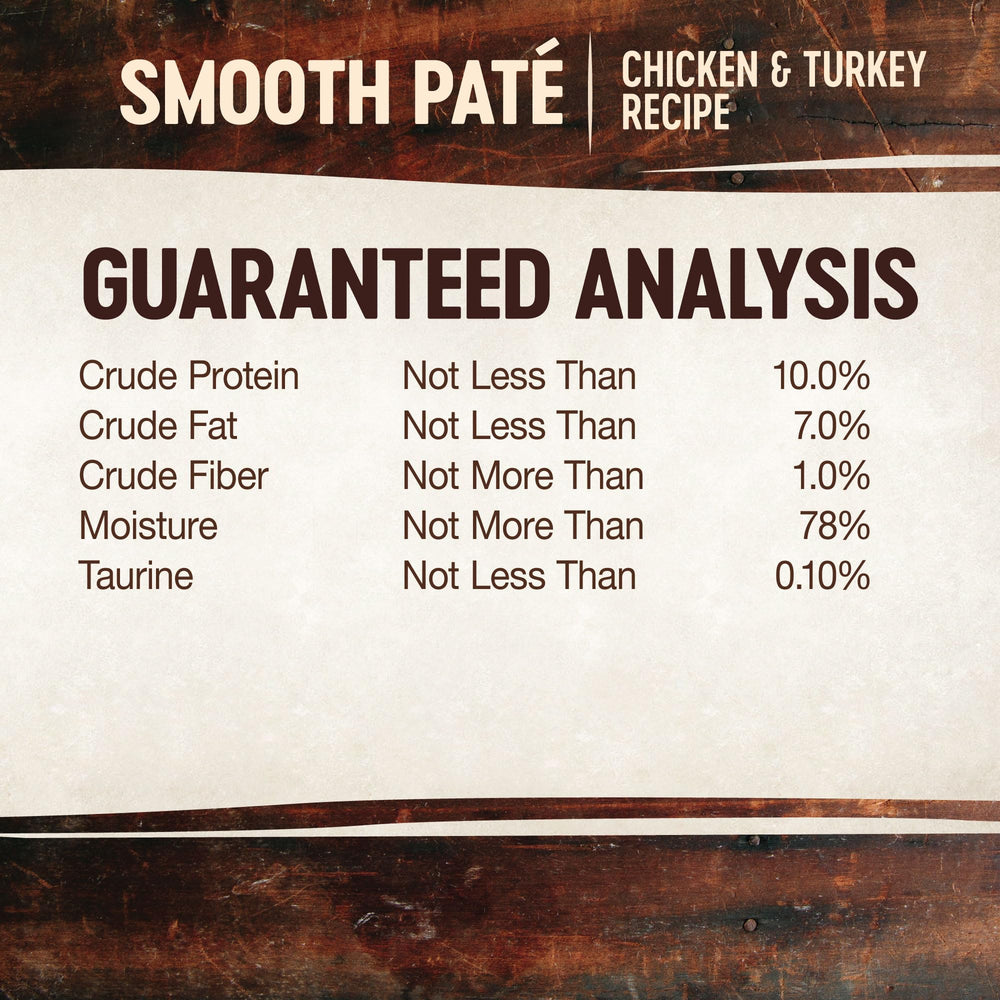 Wellness CORE Tiny Tasters Pate serving on a mat for convenient feeding.