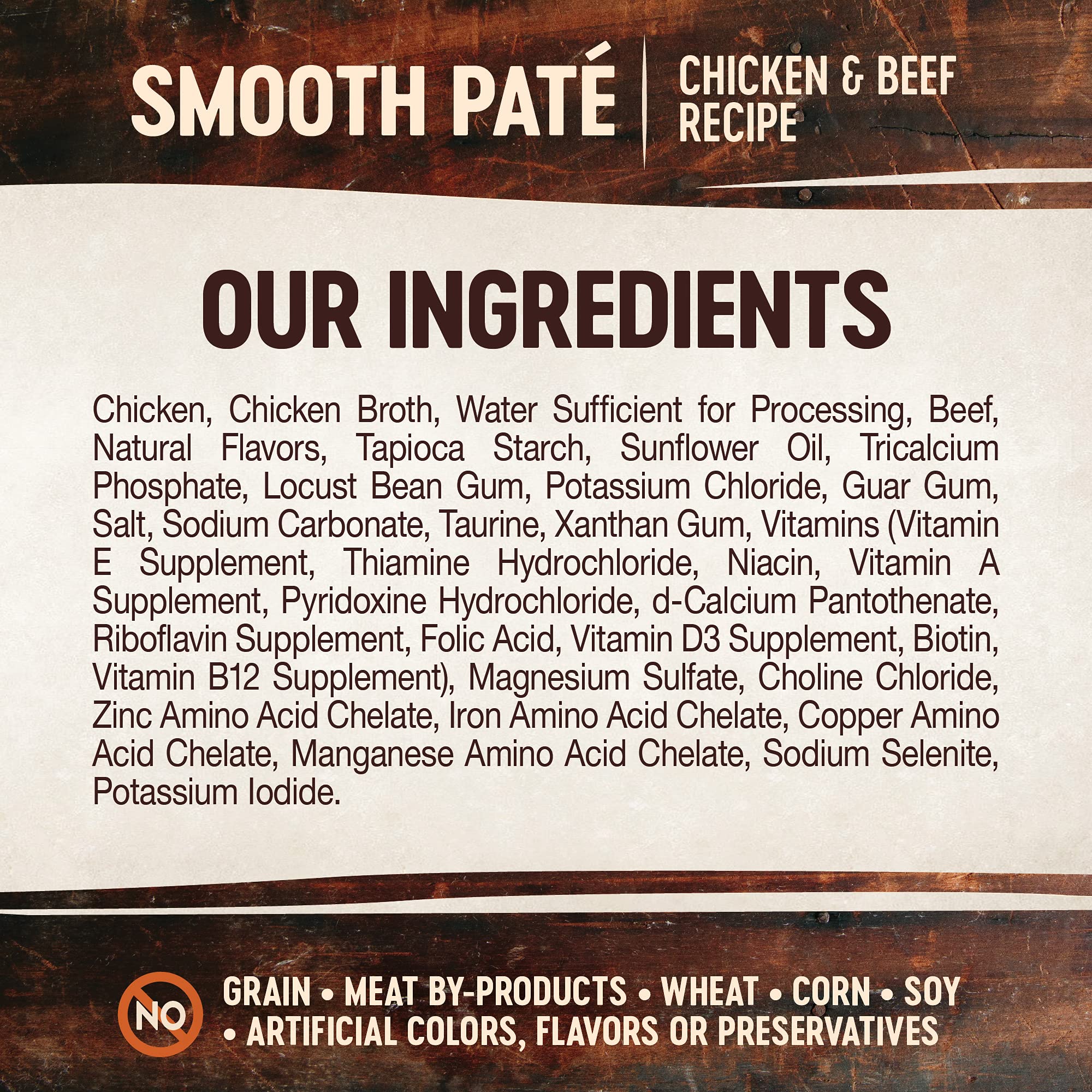 No corn, wheat, or soy makes the recipe suitable for many cats.