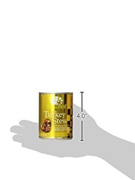 Wellness chicken flavor dog stew 12.5 oz, supports hydration and variety.