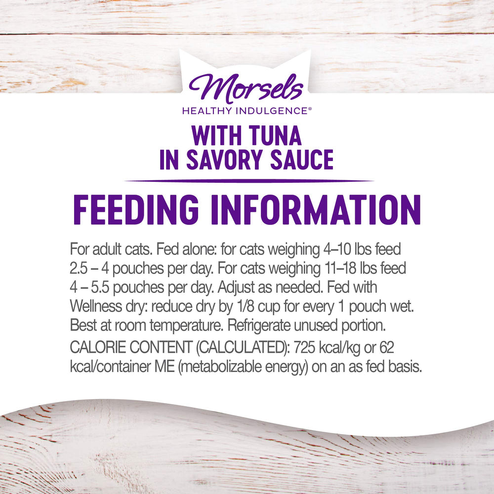 Wellness Healthy Indulgence serving tip for room temperature leftovers.