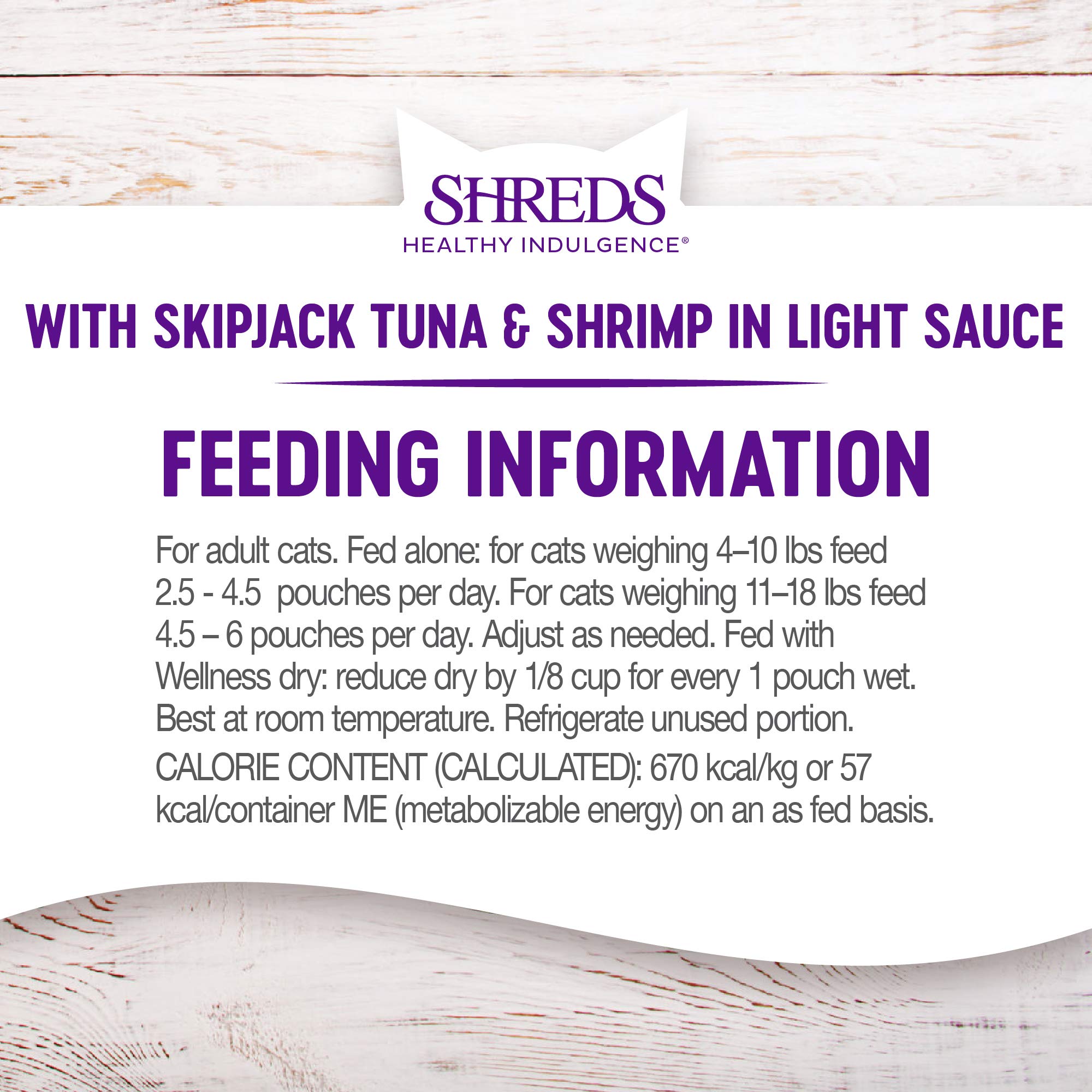 Wellness Healthy Indulgence Shreds protein-rich meal for grateful cats.