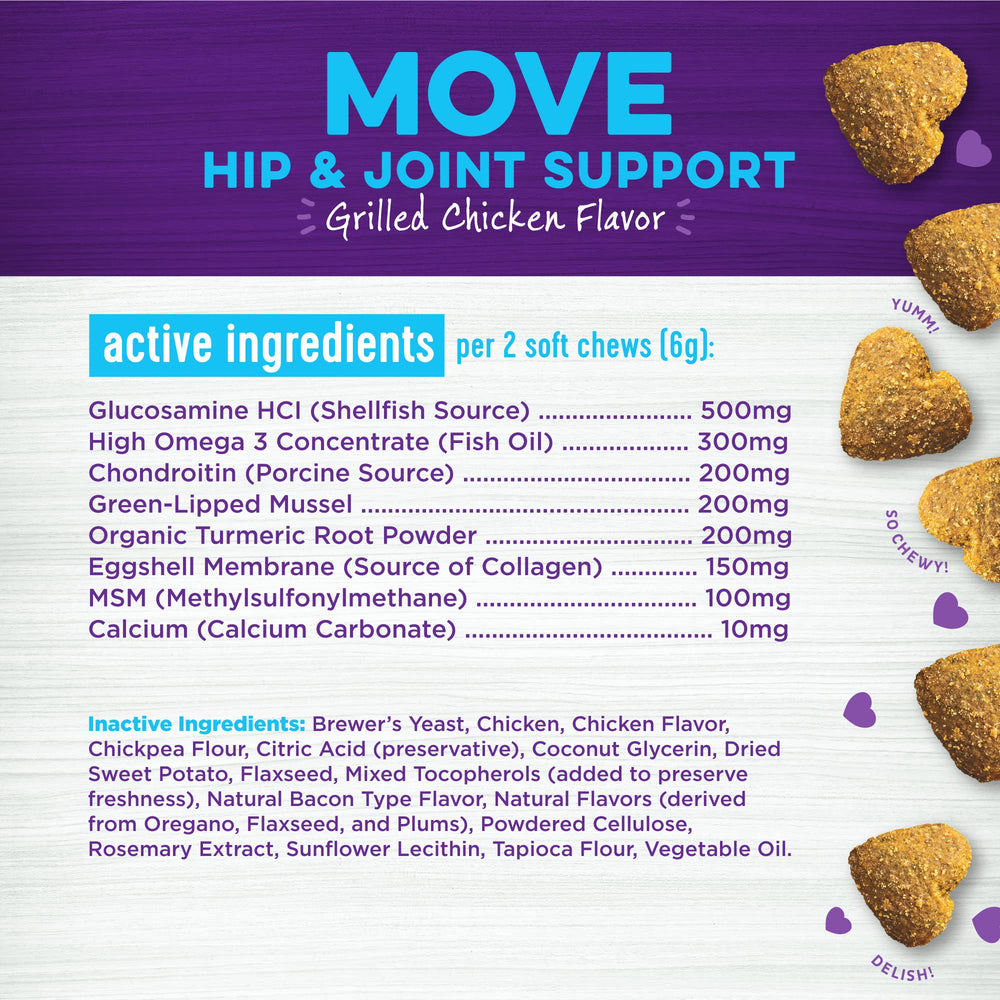 Wellness Hip and Joint Soft Chews in use during daily playtime