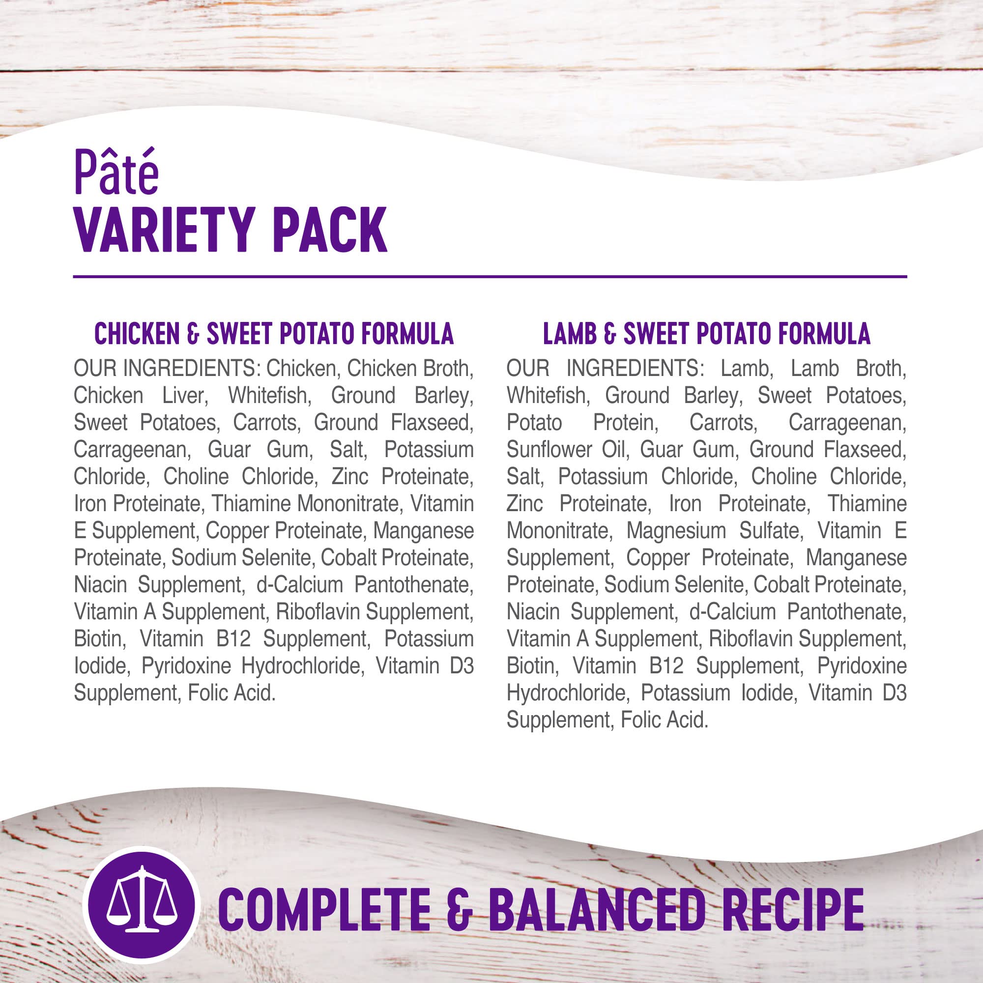 USA made badge on Wellness dog food packaging