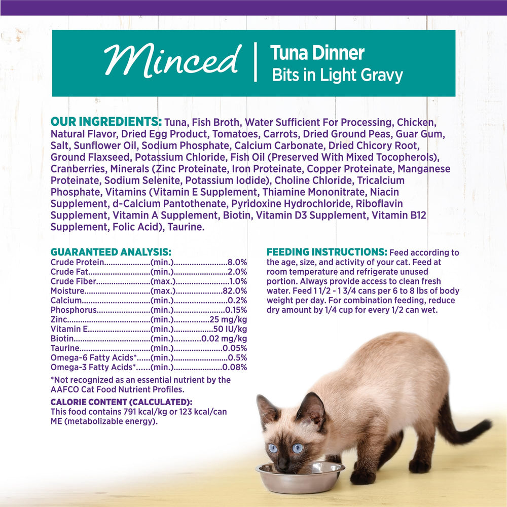 Convenient 24-count pack of 5.5 oz Wellness cans for easy feeding.