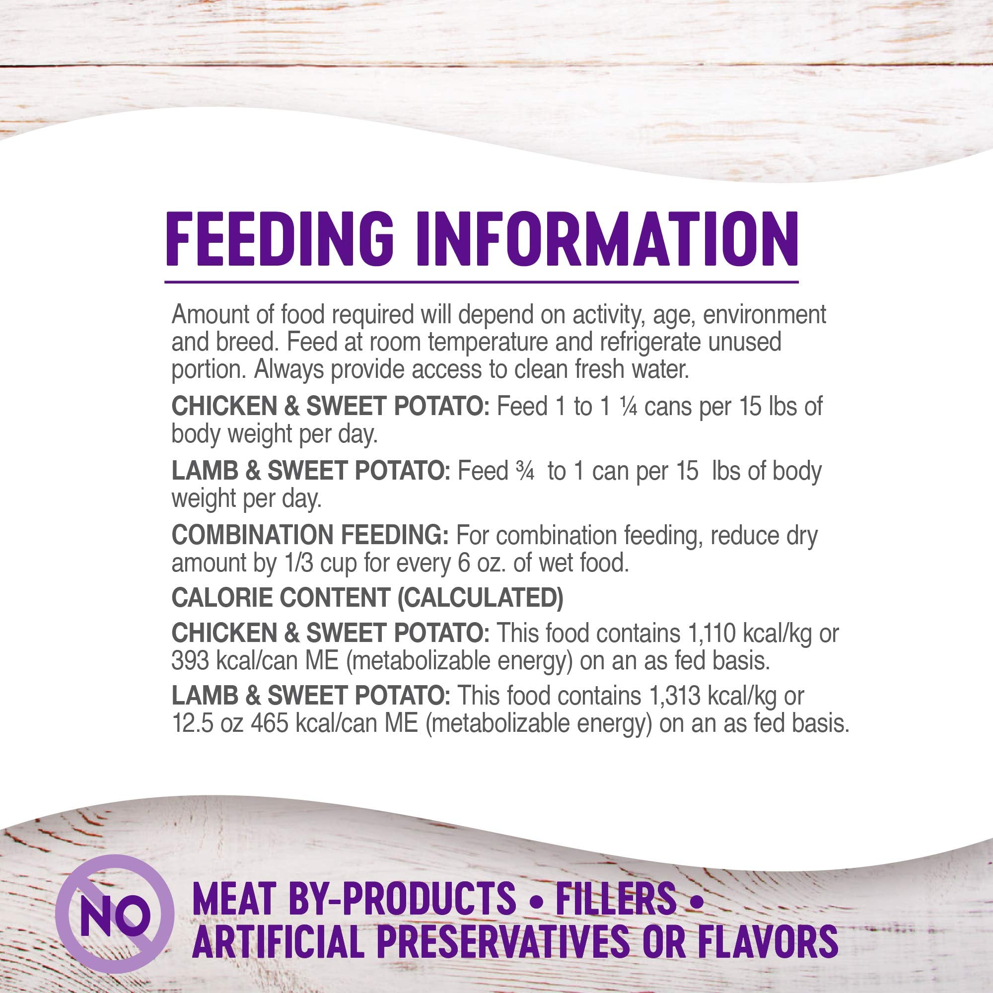 Real protein and vegetables in a smooth pate texture