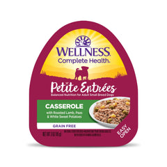 Wellness Petite Entrees Casserole lamb cups for small breeds, protein-rich and grain free