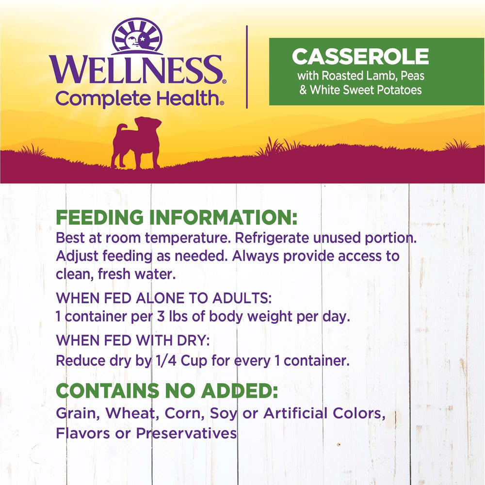 Wellness Petite Entrees Casserole small-breed serving cups for quick meals