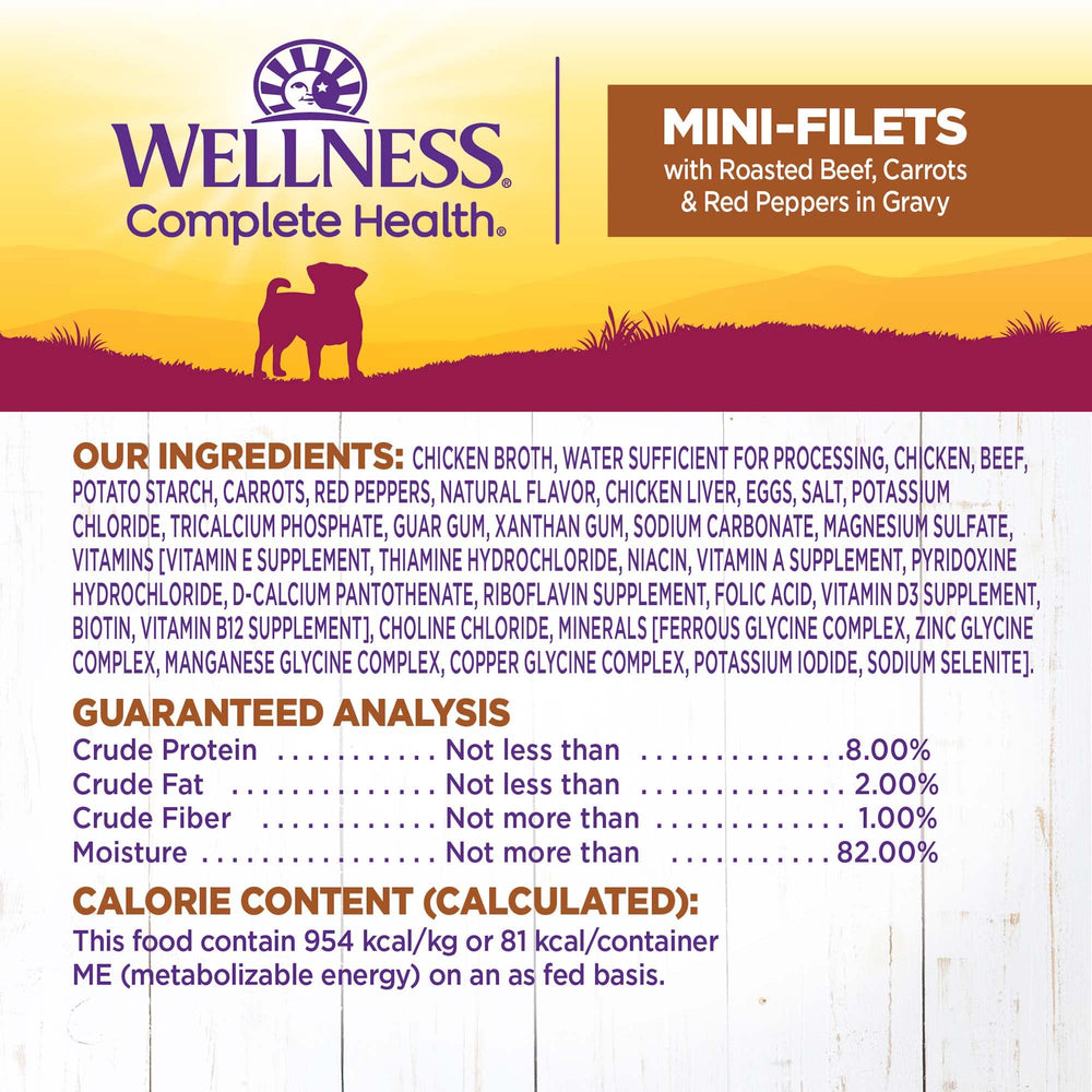 Wellness Petite Entrees supports small-breed nutrition with premium ingredients