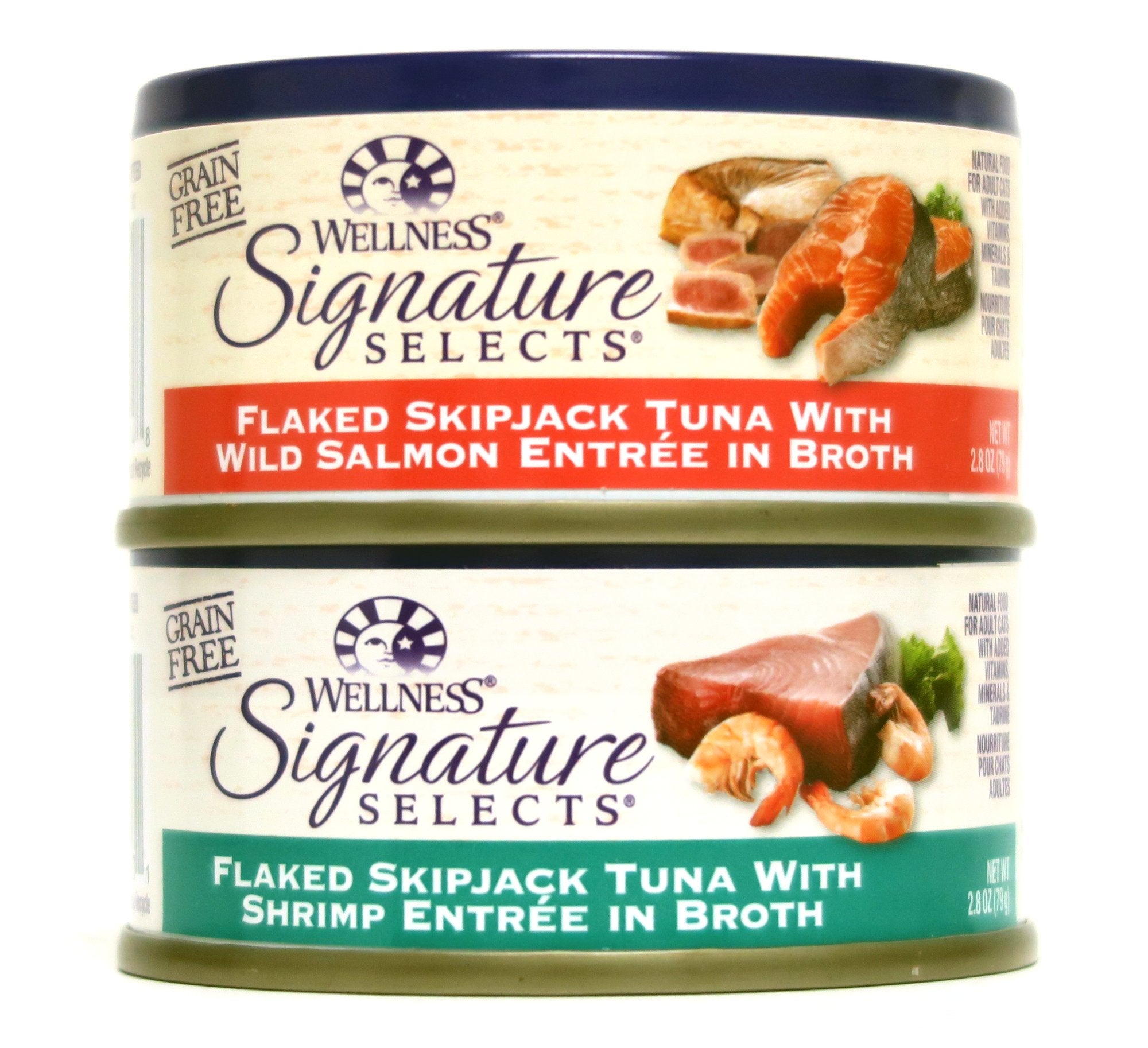 Wellness Signature Selects variety box image shows two flavors for varied meals.