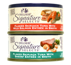 Wellness Signature Selects variety box image shows two flavors for varied meals.