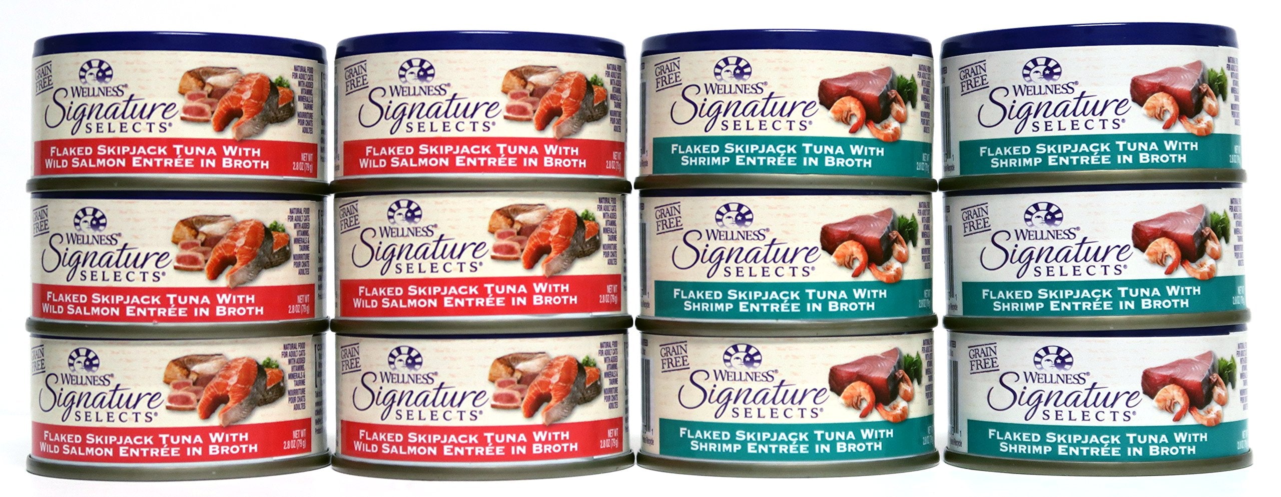 Wellness Signature Selects hand-packed image highlights quality ingredients for daily feeding.